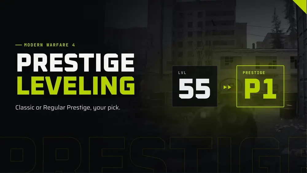 Modern Warfare 4 Prestige Leveling