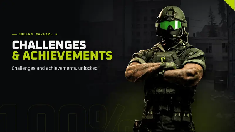 Modern Warfare 4 Challenges & Achievements