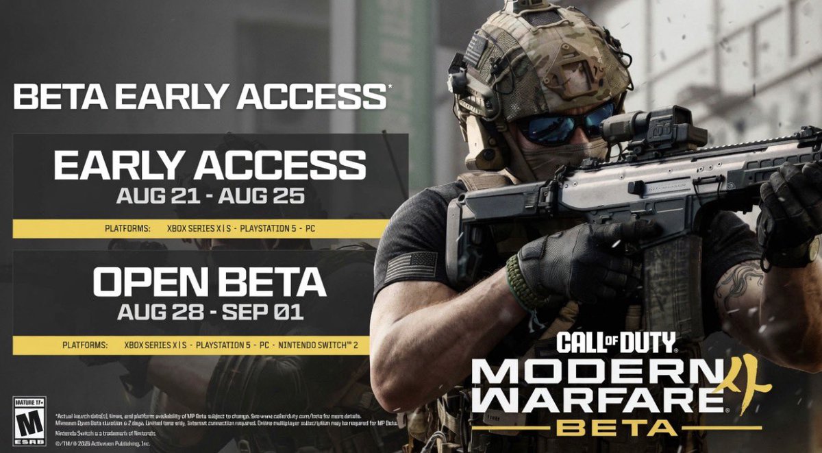Modern Warfare 4 Beta Access Key
