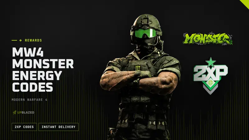 Modern Warfare 4 Monster Energy Codes