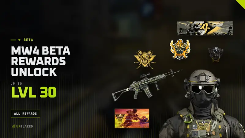 MW4 Beta Rewards Unlock