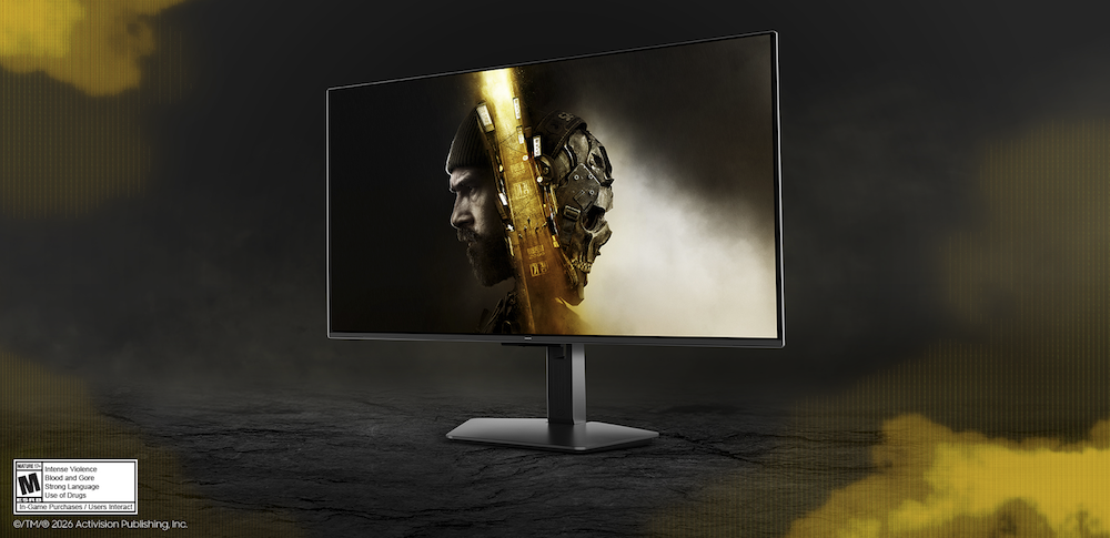 Samsung x Call of Duty Modern Warfare 4 Odyssey monitor key visual