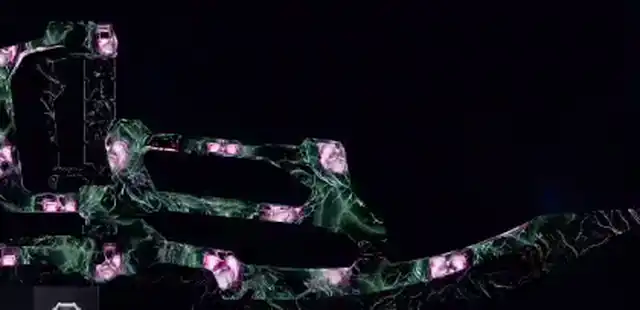 BO7 Gravebloom animated camo from the Camo Costume Party event