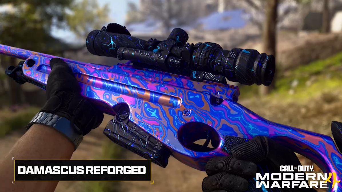 MW4 Damascus Reforged camo