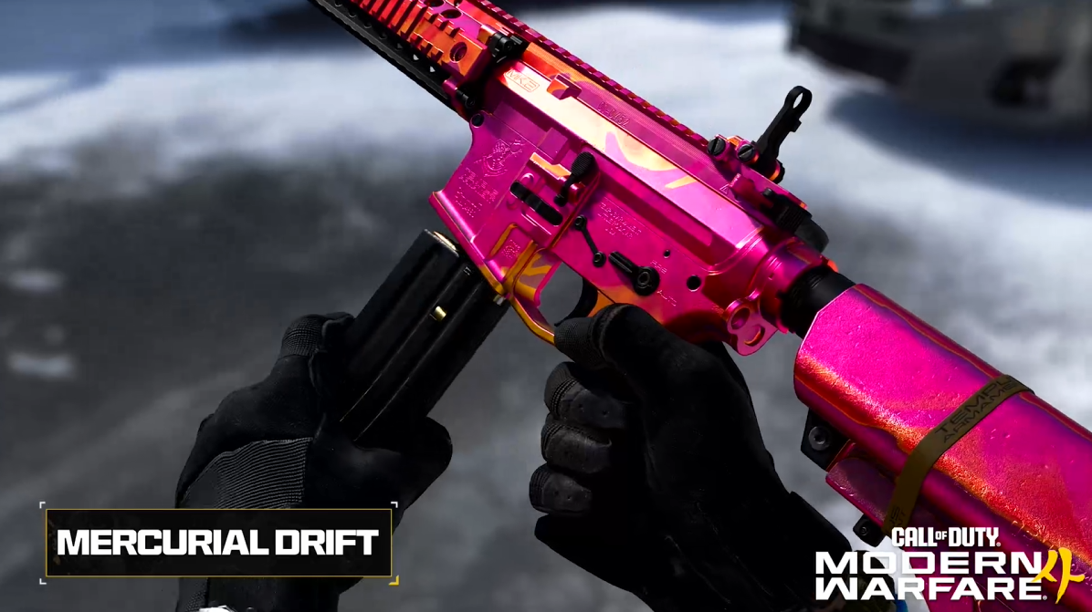 MW4 Mercurial Drift camo