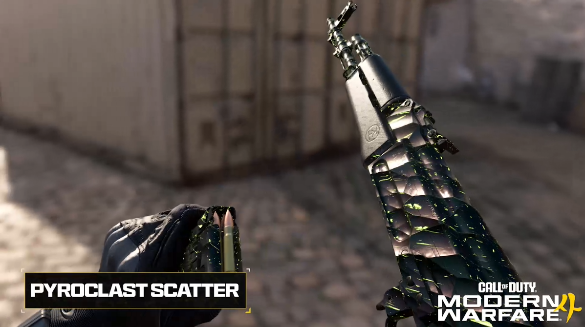 MW4 Pyroclast Scatter camo